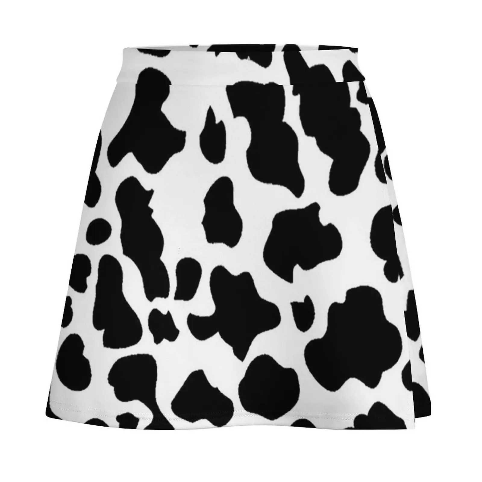 COW PRINT PATTERN MacBook, laptop case, mug, pillow, top, phone case Mini Skirt korean style clothes skirts summer 2025 woman