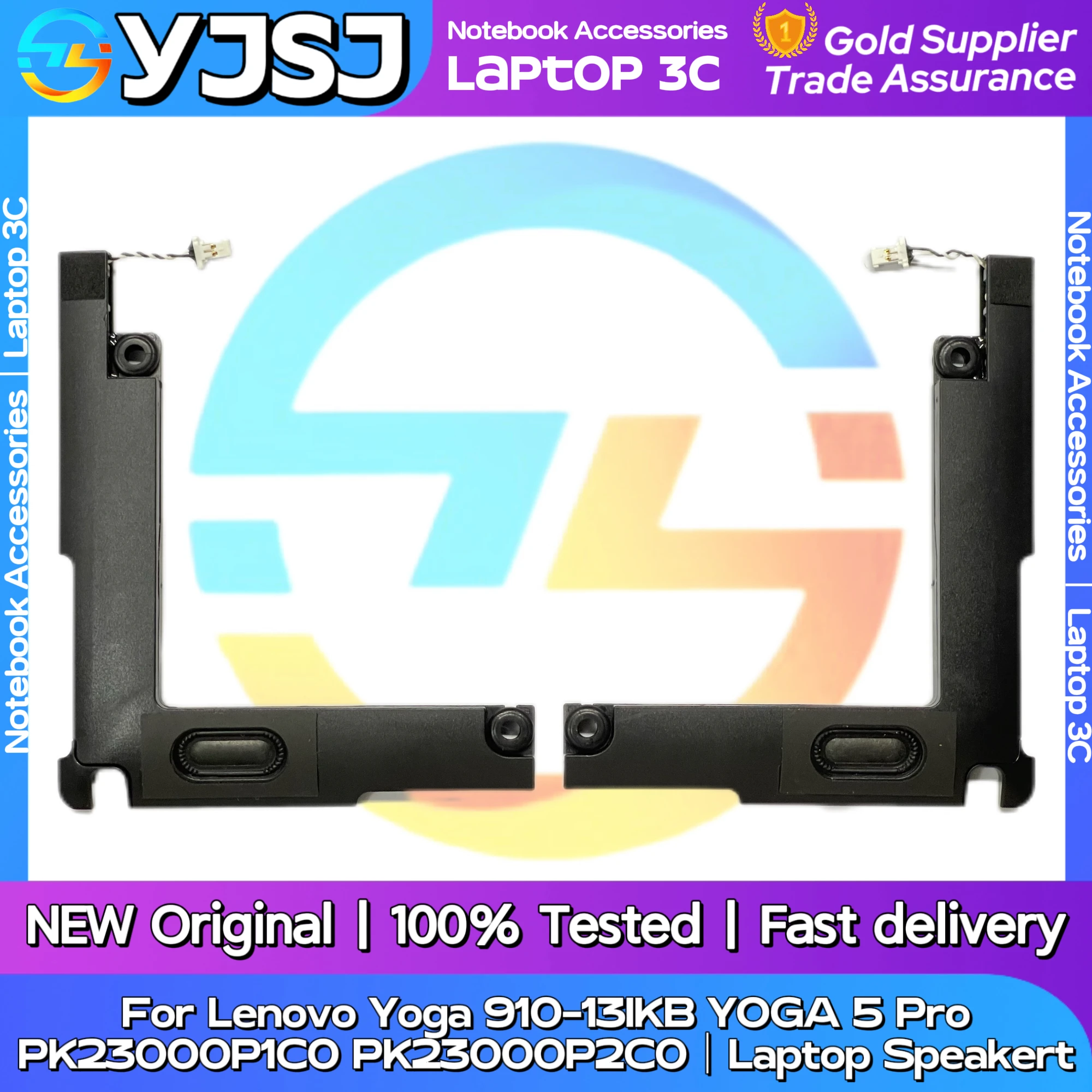 جديد الأصلي محمول الكمبيوتر المحمول المتكلم لينوفو اليوغا 910-13IKB اليوغا 5 برو المدمج في مكبر الصوت القرن الصوت PK23000P1C0 PK23000P2C0 #1