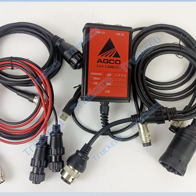 Fendt Massey Ferguson Valtra FenDias tractor diagnostic Tool AGCO WinEEM3/4 Electronic Diagnostic EDT SISU 2x4 CANUSB Interface