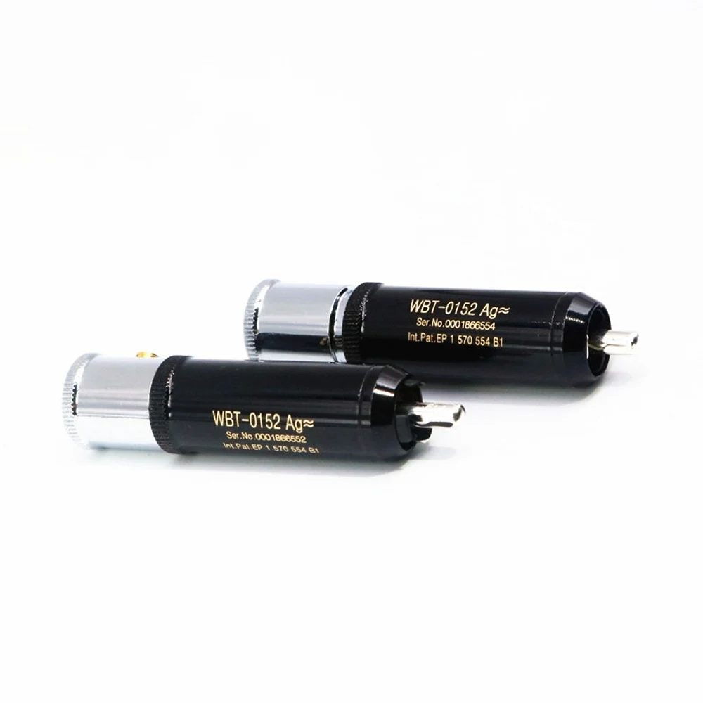 HIFI WBT-0152 Ag NextGen cinchstecker złącza RCA 0152ag 10.5mm przewód plug