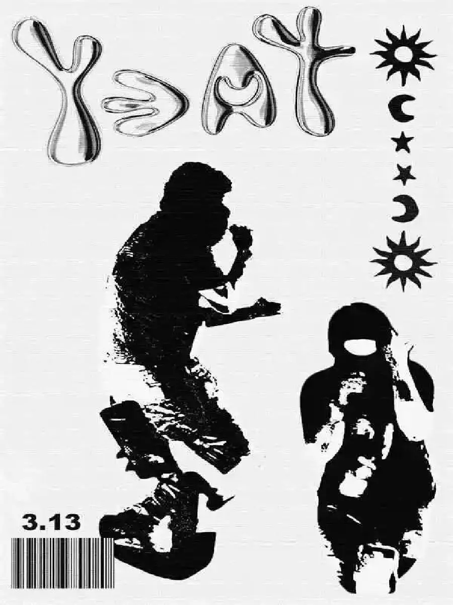 Yeat Afterlyfe Album Canvas Poster  American Hip Hop Aesthetic Wall Art Home Decor
