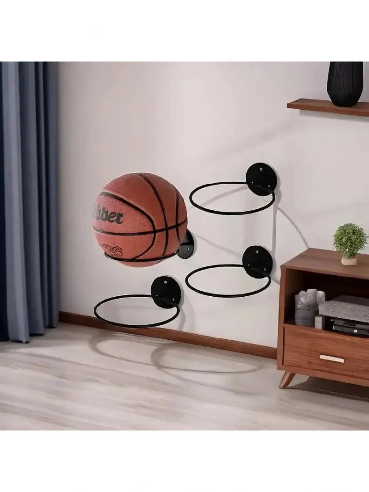 Support de rangement mural en fer pour basket-Ball, Football, volley-Ball, 1 pièce