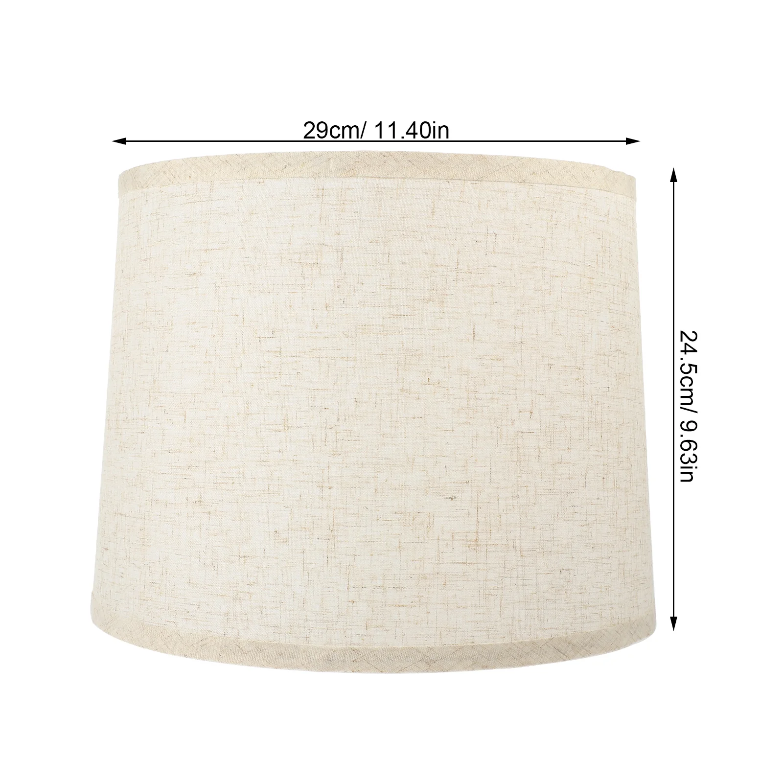 Linen Fabric Lamp Shade Drum Lampshade Cover Chandelier Lamp Shades Light Cover Bedroom Lamp Shade Floor Table Lamp