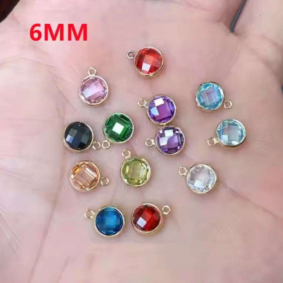 

5pcs High Quality 14k Gold Filled/925 sterling silver AAA Zircon Fashion Jewelry Checkerboard Pendants Charms for Jewelry Making