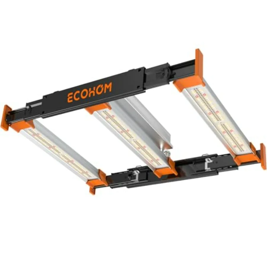 

Светодиодный фитосветильник 100 Вт, полный спектр, диммируемый, для комнатных растений, проращивания семян, вегетации и цветения, охват 2x2 и 3x3 фута, выдвижной, высокий PPFD