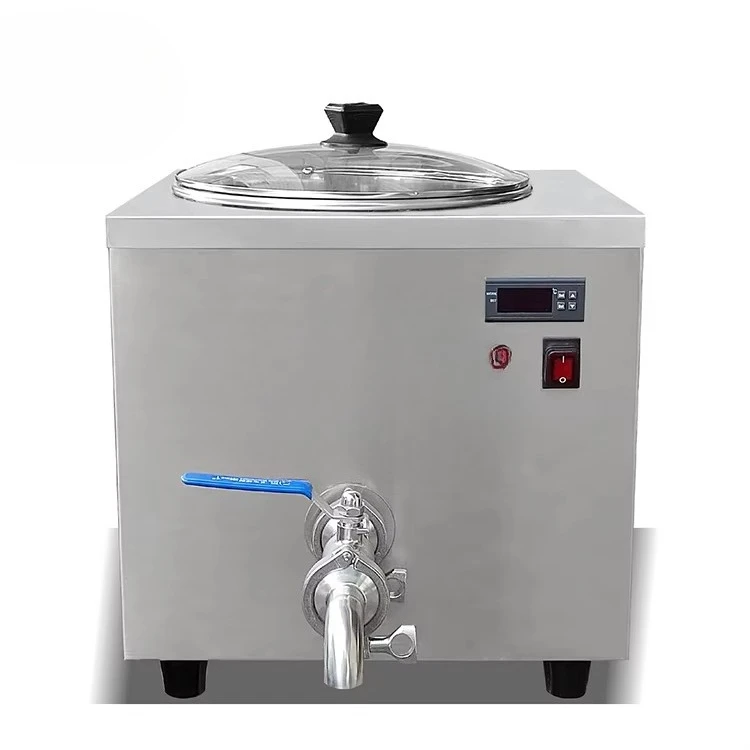 14L SS304 Macchina per pasteurizzazione del latte fresco Vendita calda in fabbrica Acciaio inossidabile 304 per succhi, caffè Piccolo quadrato