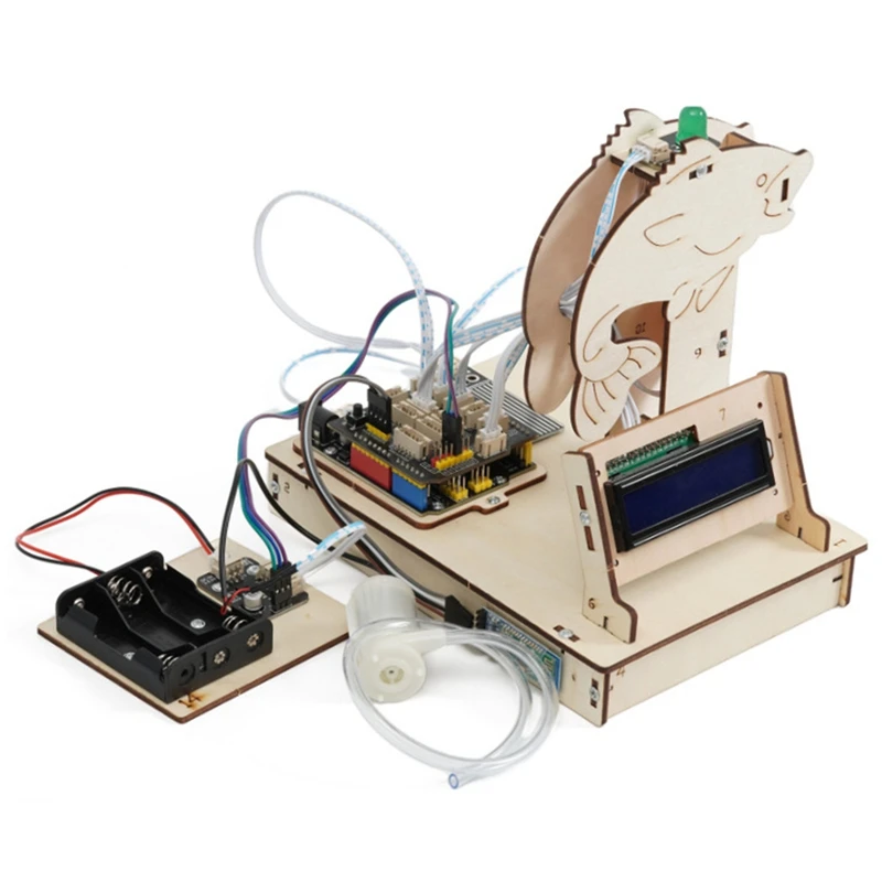 Système d'arrosage automatique intelligent des fleurs, kit d'outils expérimentaux scientifiques avec carte de développement R3 pour l'apprentissage Ardu37