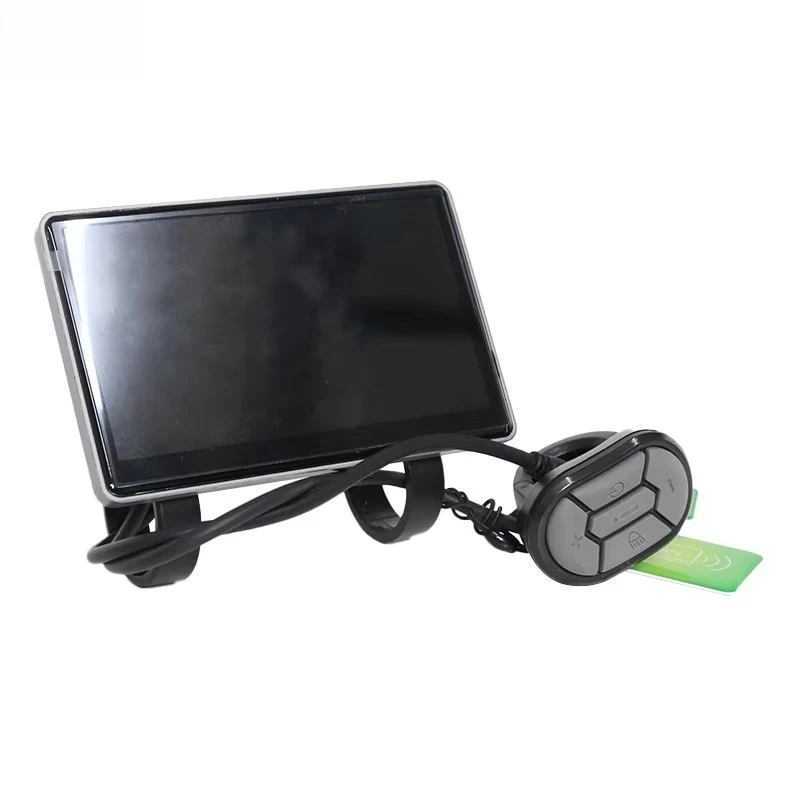 V8 Fatbike LCD Display V5.0 EU Version NFC 25km/h Speed Limit E-bike Dashboard Replacement Spare Part
