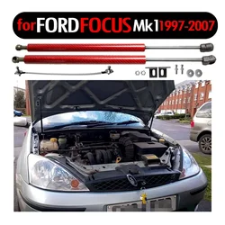 Für Ford Focus MK1 1997-2007 Front Hood Bonnet Ändern Gas Streben Schock Carbon Faser Frühjahr Dämpfer Lift Unterstützt absorber