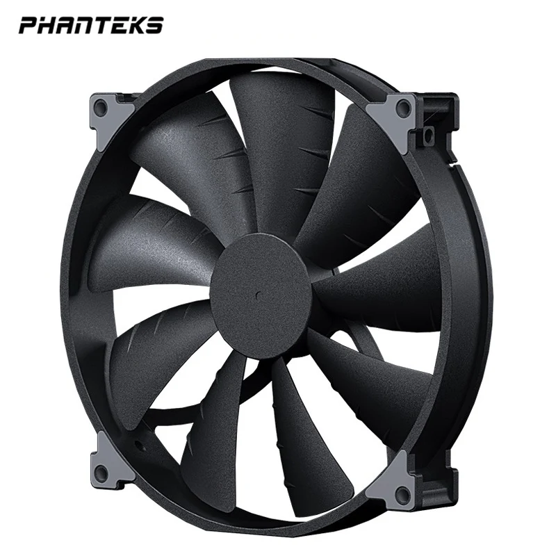 Phanteks F200SP Вентилятор в черном корпусе с большим объемом воздуха для компьютера Тихий охлаждающий вентилятор Вентилятор ...