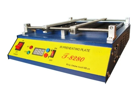Puhui T8280 PCB Preheater IR Preheating Plate T-8280 IR-Preheating Oven 0-450degree Celsius Solder Repair220V or 110V