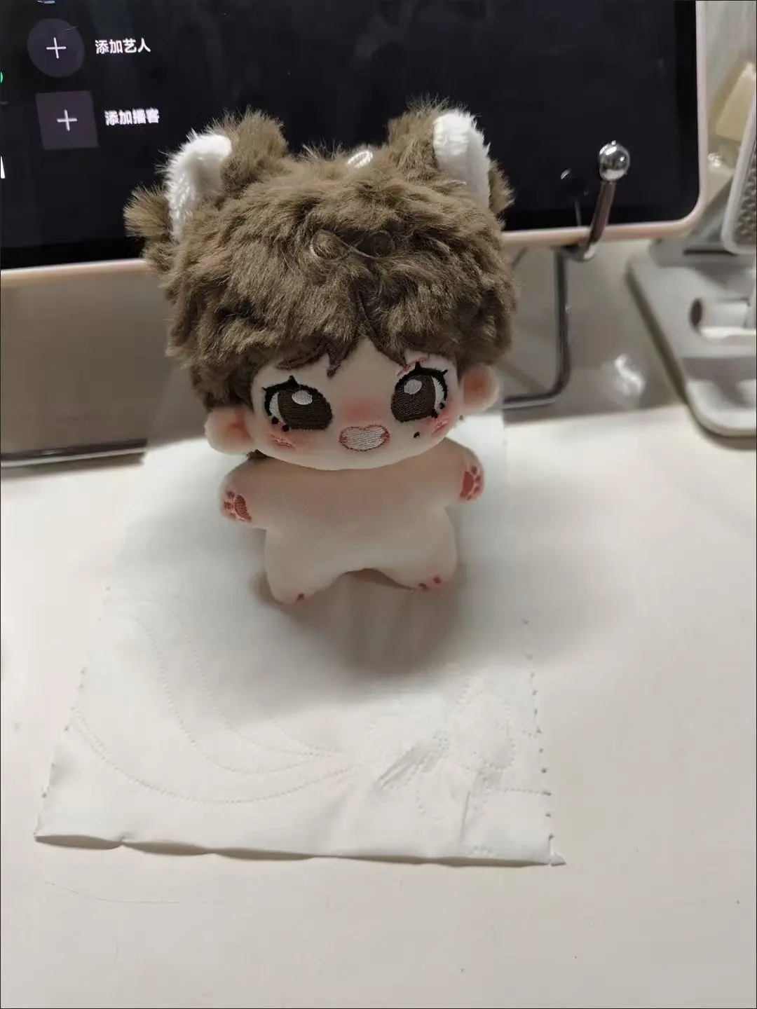 Gevulde 10 cm Anime Bangtan Sonyeondan BTS Kim Taehyung Merchandise Zeester Lichaam Pluche Pop Speelgoed Zacht Dress Up Katoen Kid Gift