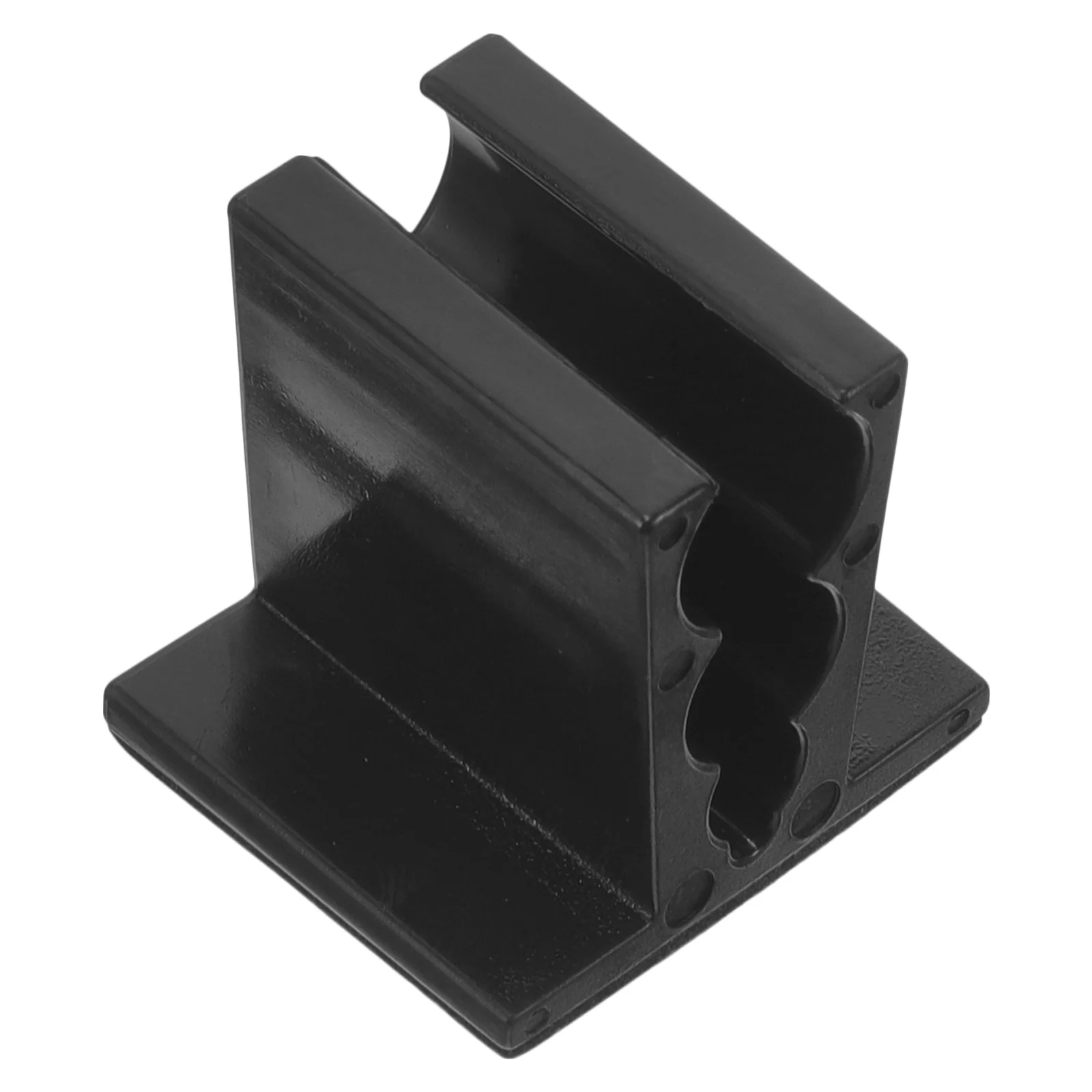 

Microphone Clip Portable Plastic Mic Holder For Wireless Mic Easy Install Smooth Surface Design Microphone Mount Accessory