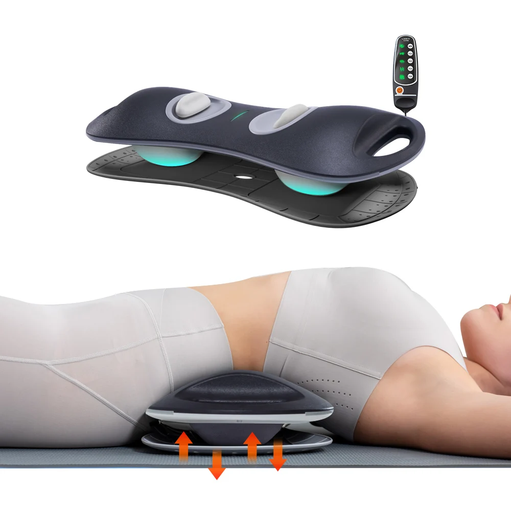 Alphay Trending Products On Amazon Electric Lower Back Traction Device for Back Pain Waist Back Pain Relief Massage Product