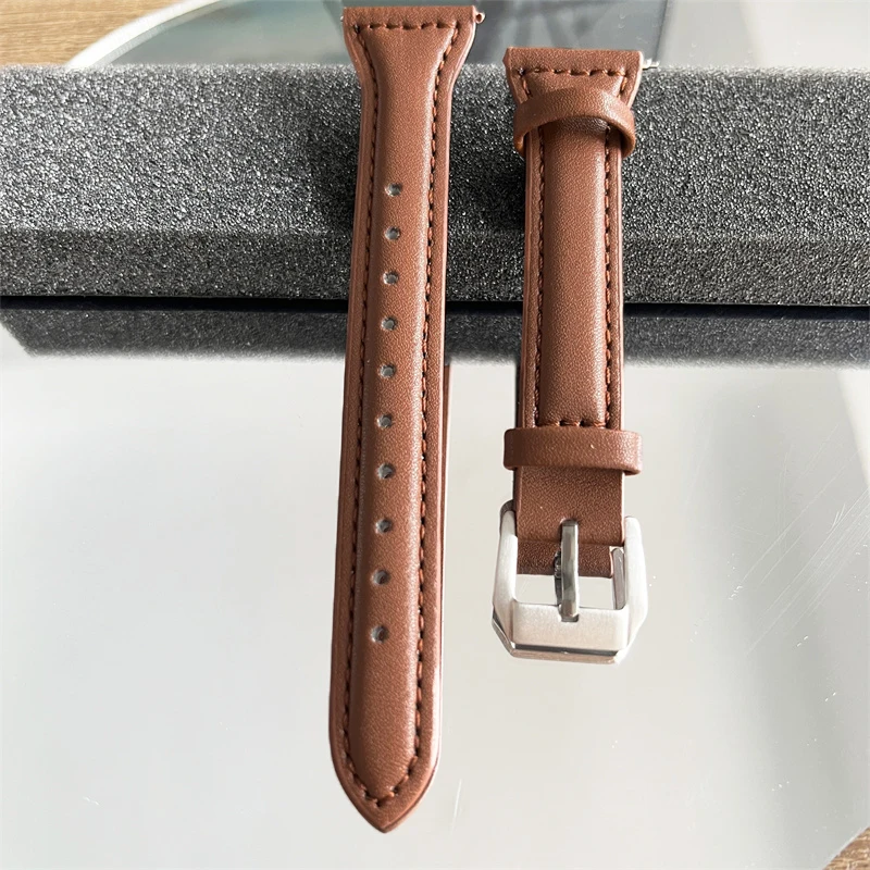 20 مللي متر/22 مللي متر الفرقة ل Amazfit GTS/2/2e/3/4 GTS2 Mini/GTR 4/3/Pro/GTR/47 مللي متر/42 مللي متر ستراتوس سليم الجلود سوار Amazfit bip 6 5 3 Pro #6