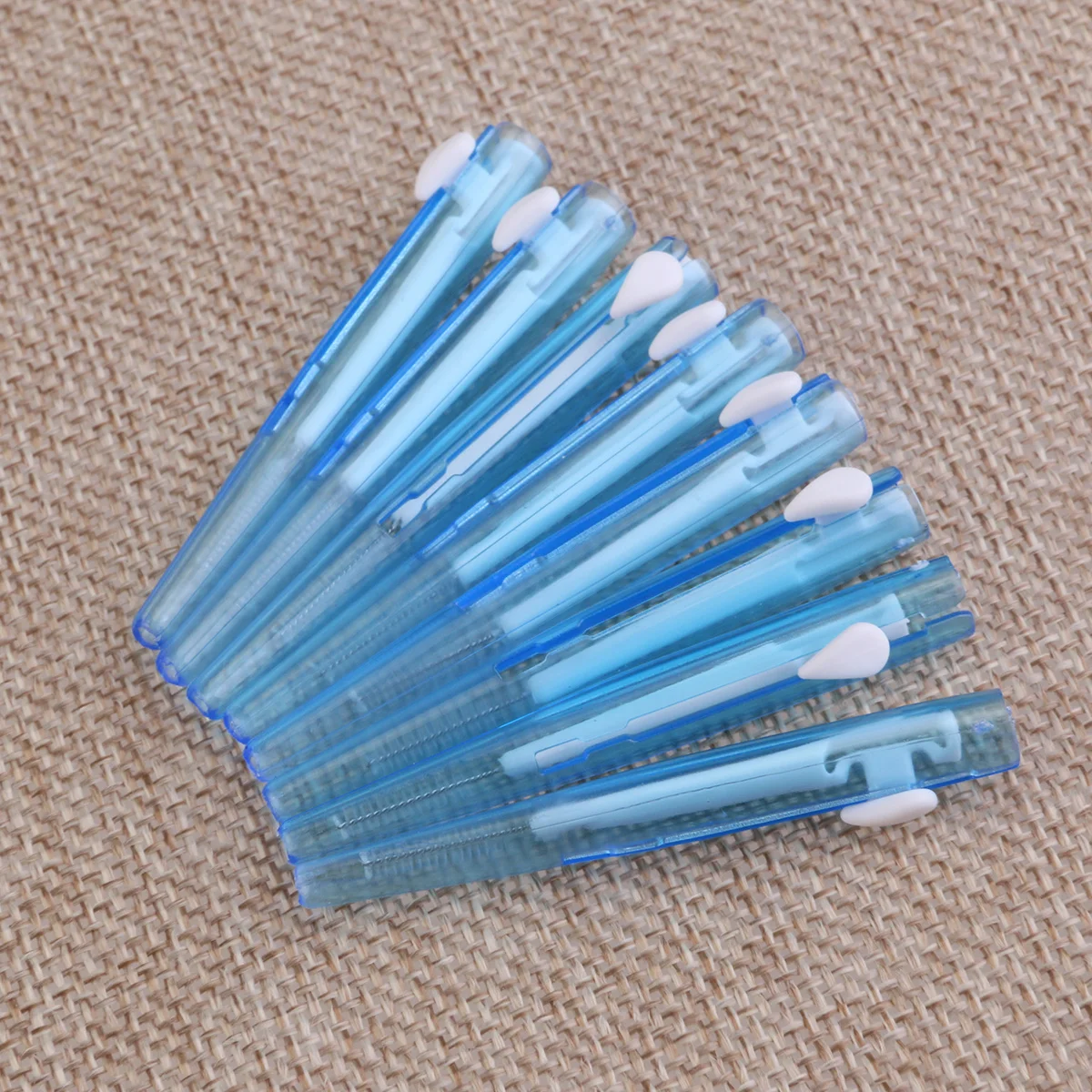 8 pezzi interdentali per la pulizia delle lacune dei denti strumento per l'igiene orale dentale spazzola interdentale ortodontica igiene