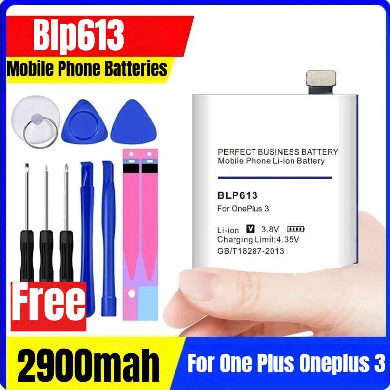 

2900mah Blp613 Mobile Phone Batteries for One Plus Oneplus 3