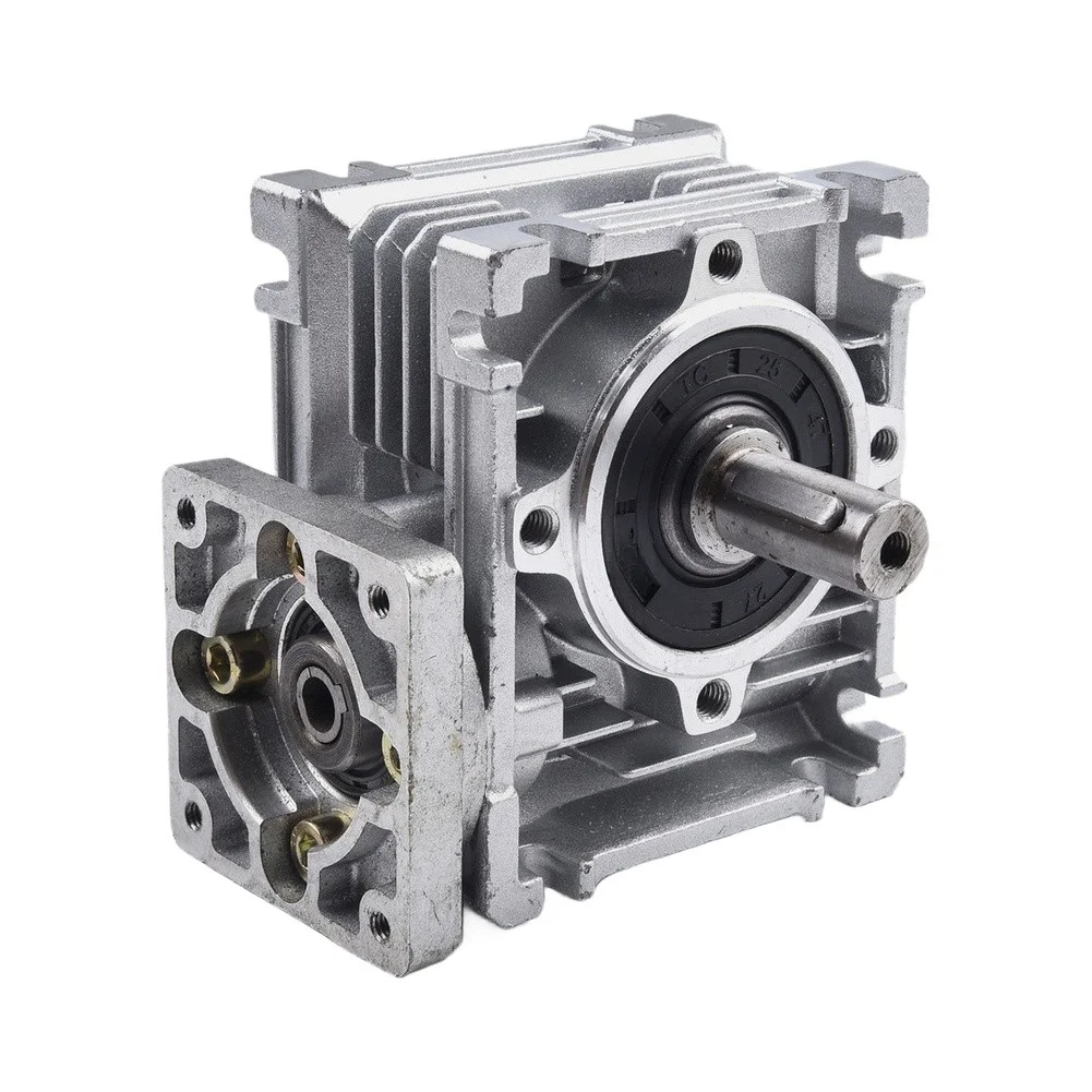 5 1-80 1 Gear Reducer for nema 23 for Worm Gear Ratio 5 1 To 80 1 Input Aperture 9 11mm Stainless Steel Material