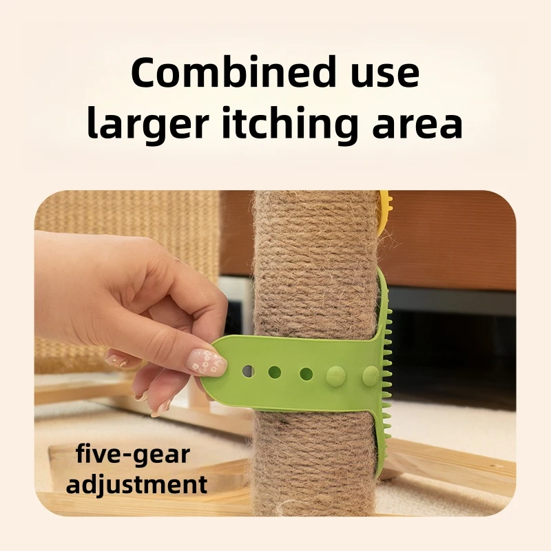 Cat tickle rubber table leg strap Cat toy Scratcher Scratcher Cat scratch board relief pet products