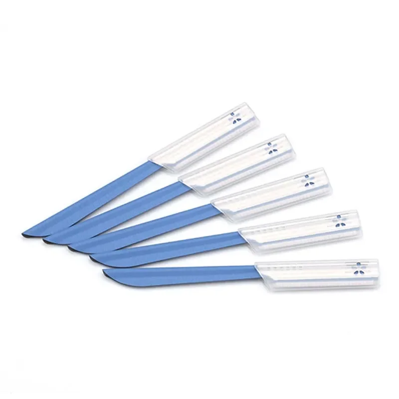 الحاجب لنزع الشعر مجموعات للنساء ماكياج الجمال الحواجب إزالة الشعر أداة التصميم شفرة فولاذية الوجه Sourcil الحلاقة المتقلب