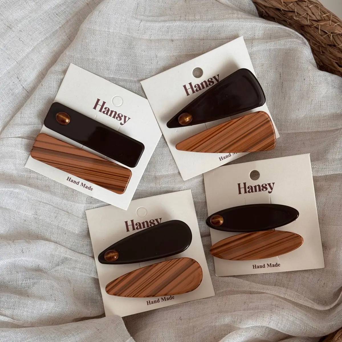 

New 2pc Korean Twill Acetate Hair Claws Advanced Forehead Hair Clips Bow Hairpins Side Clip Barrette for Women Hair Accessories