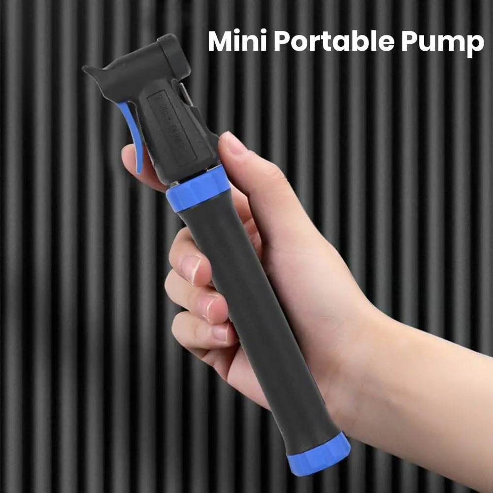 Bike Tire Inflator Compact High Pressure Mini Bicycle Pump Portable Handheld Air Inflator for Universal Bike Tires for Wide