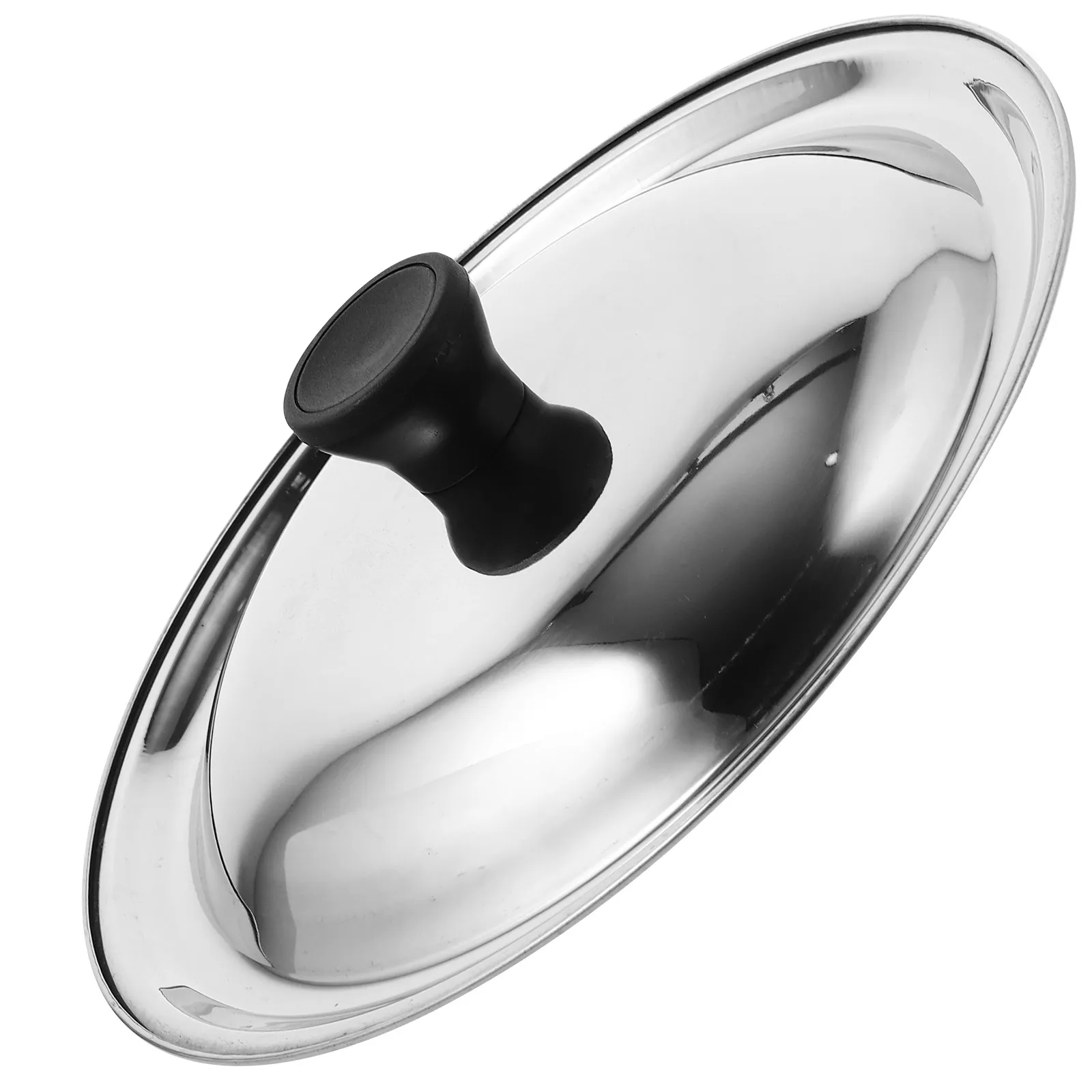 Stainless Steel Universal Pot Lid for All Cookware Heavy Duty Heat Resistant Splatter Guard Dishwasher Safe Kitchen Essential