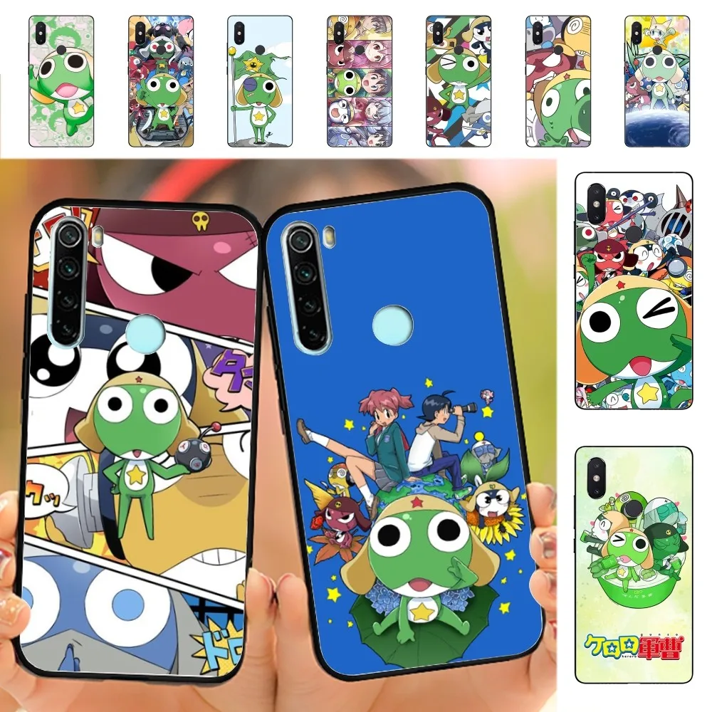 Cartoon Keroro Gunsou Frog Phone Case For Redmi Note 4 X 5 A 6 7 8 T 9 9S 10 11 11S 11Epro Poco M3 pro