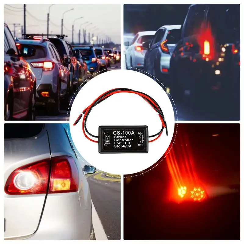 Rücklicht blink modul Blitzlicht regler 12-24V Rücklicht regler LED-Lichts teuerung für Auto-Rücklicht blinker