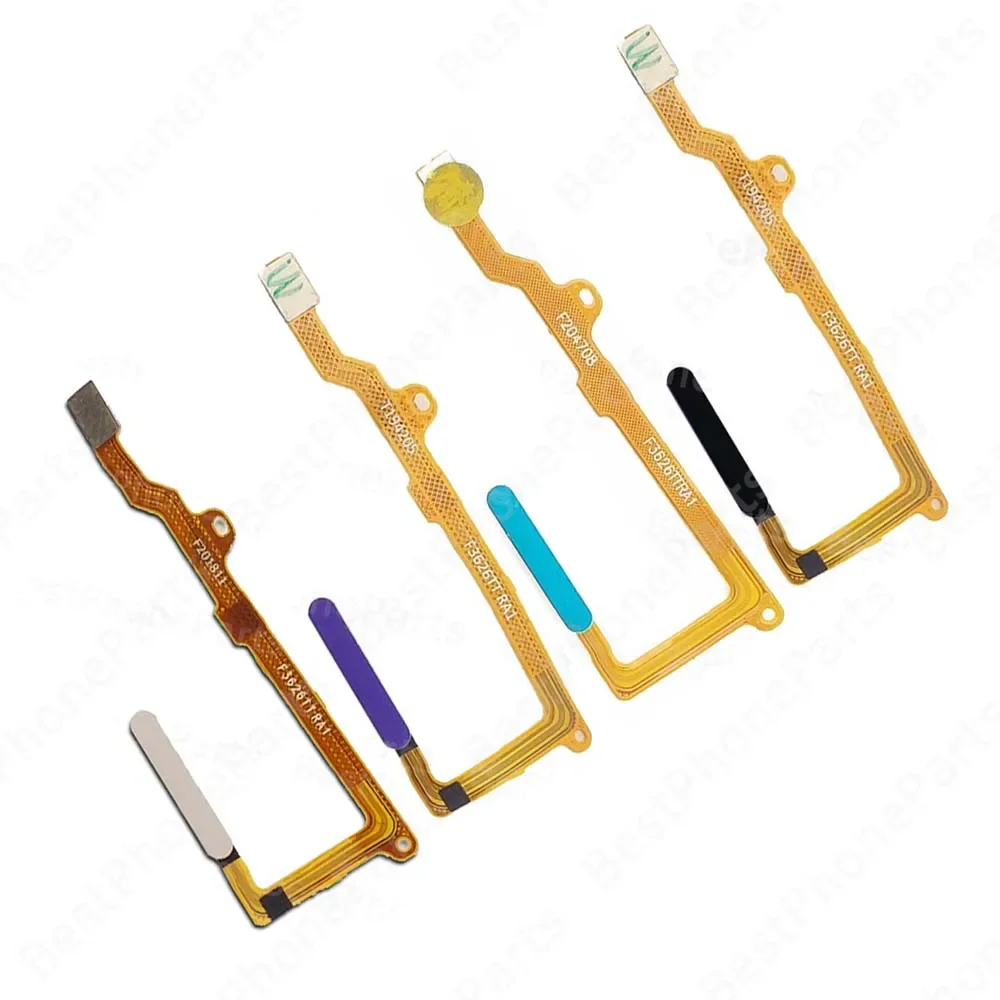 Fingerprint Sensor Flex Cable For Huawei Nova 7 SE 7i Home Button Touch Menu Finger Print Scanner Replacement Spare Parts