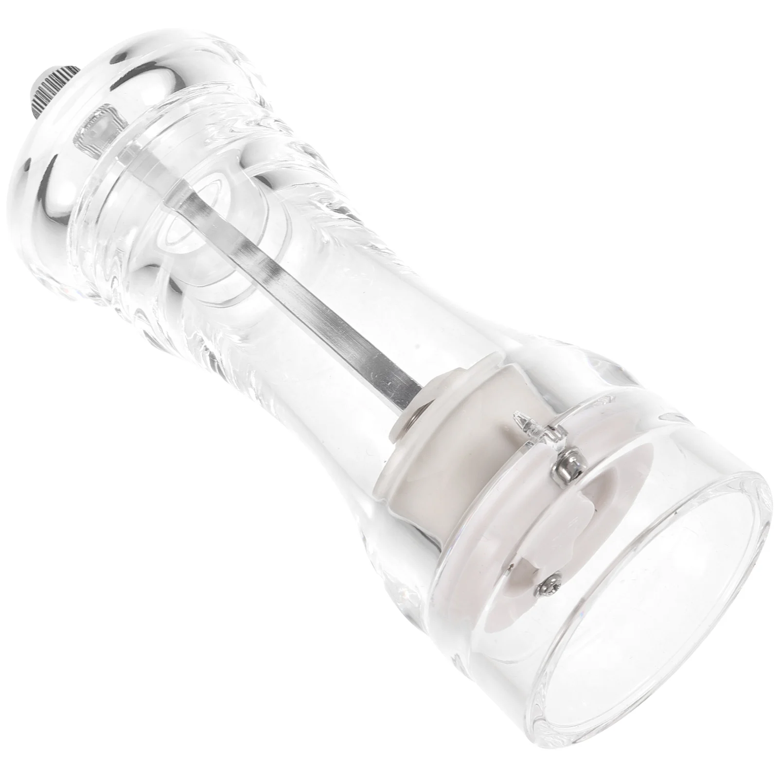 

Acrylic Pepper Transparent Manual Shaker H held Salt Grinder Refillable Kitchen Gadget Salt Grinder Tool