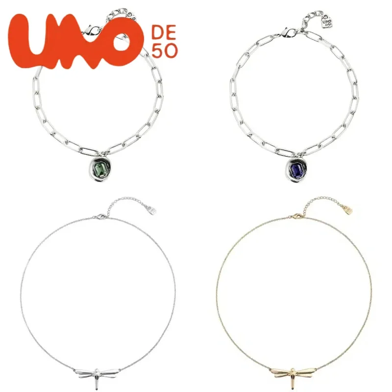 

UNOde50 24K Gold & Silver Necklace - Discounted Statement Piece For Fashionistas