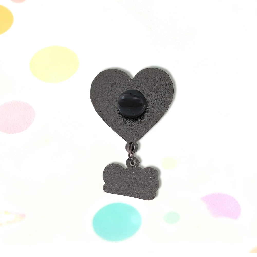 87+13=100 Herz-Emaille-Anstecker, Sänger, Glückszahl und Trikotnummer, Metallabzeichen, romantischer Liebesschmuck, Brosche, Paar-Geschenk, Accessoire – Detail 3