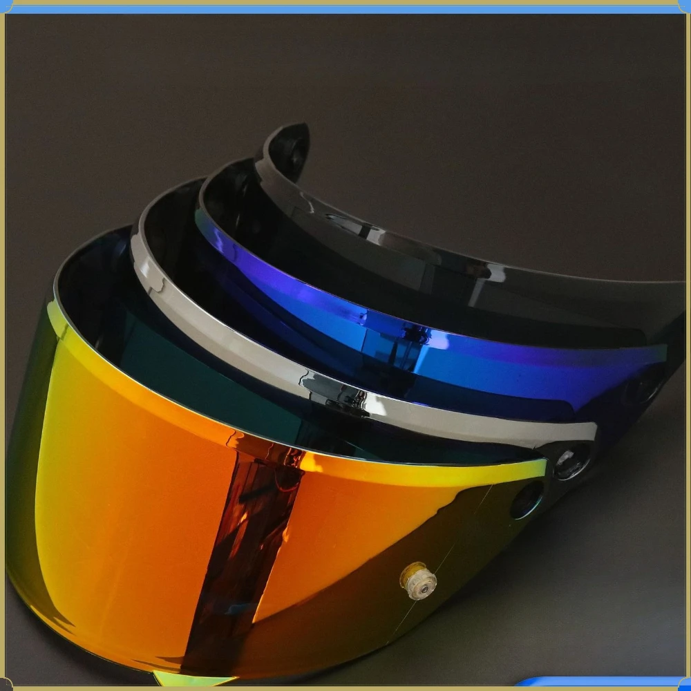 Motorcycle Helmet Visor Lens Compatible with HJC RPHA1N Helmet, Anti Fog Sticker Universal Replacement Moto Helmet Accessories
