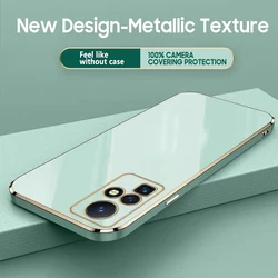 Luxury Square Plating Silicone Phone Case for Infinix Zero Xneo XPro X NEO Pro Case Coque Ultra Thin Protection Soft Cover