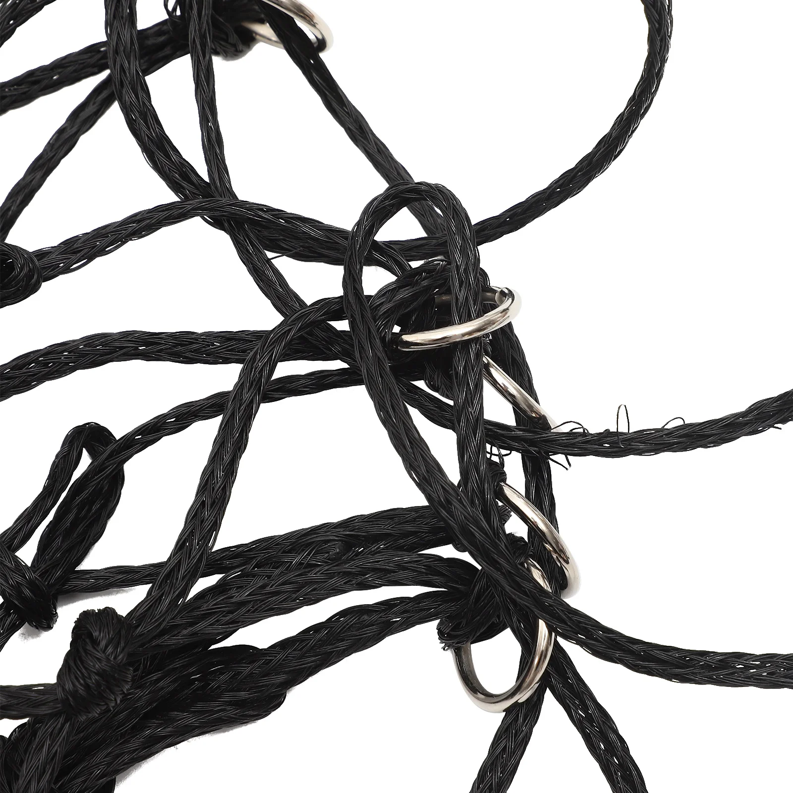 حقيبة شبكية لتغذية الحصان، حقيبة شبكية من العشب الجاف، حقيبة تخزين منسوجة للاستخدام الخارجي، مستلزمات المزرعة