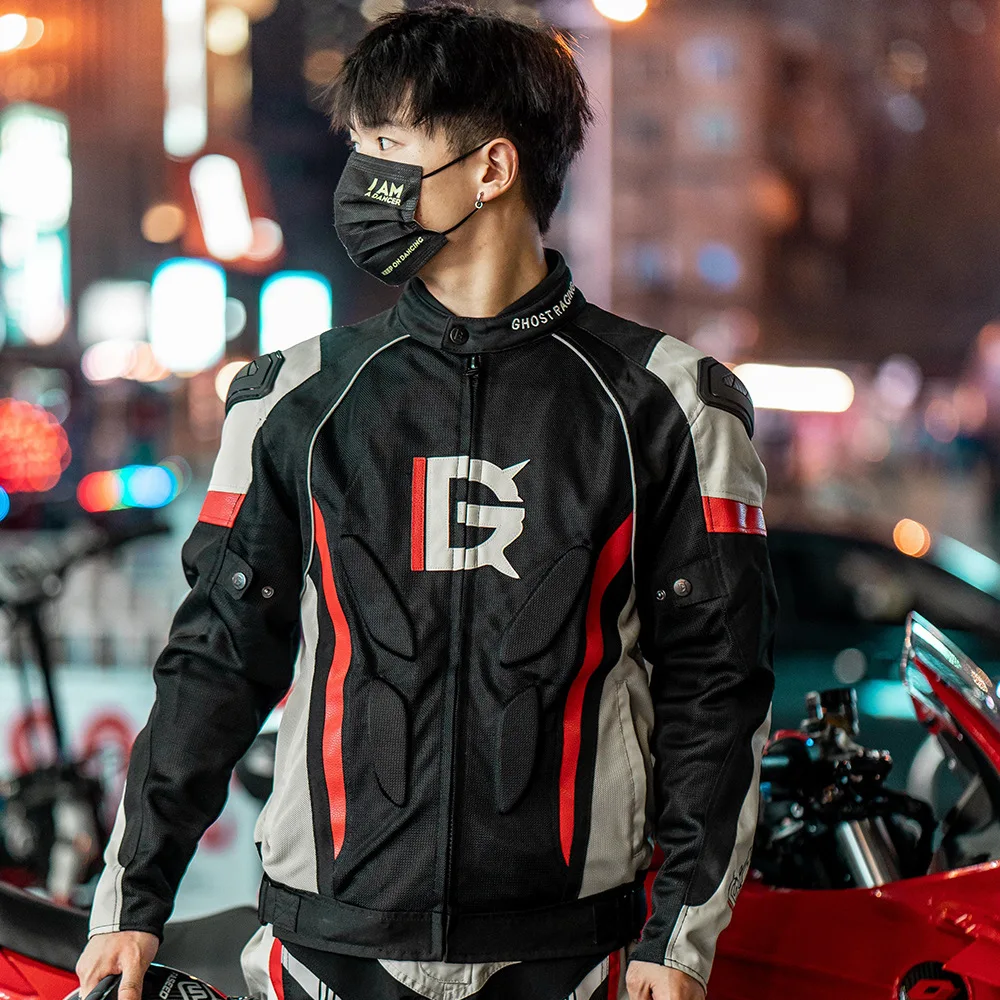 بدلة ركوب الدراجات النارية صيفية قابلة للتنفس للرجال والنساء، بدلة رالي جبلية آمنة للطرق الوعرة، بدلة سباق، بدلة قاطرة