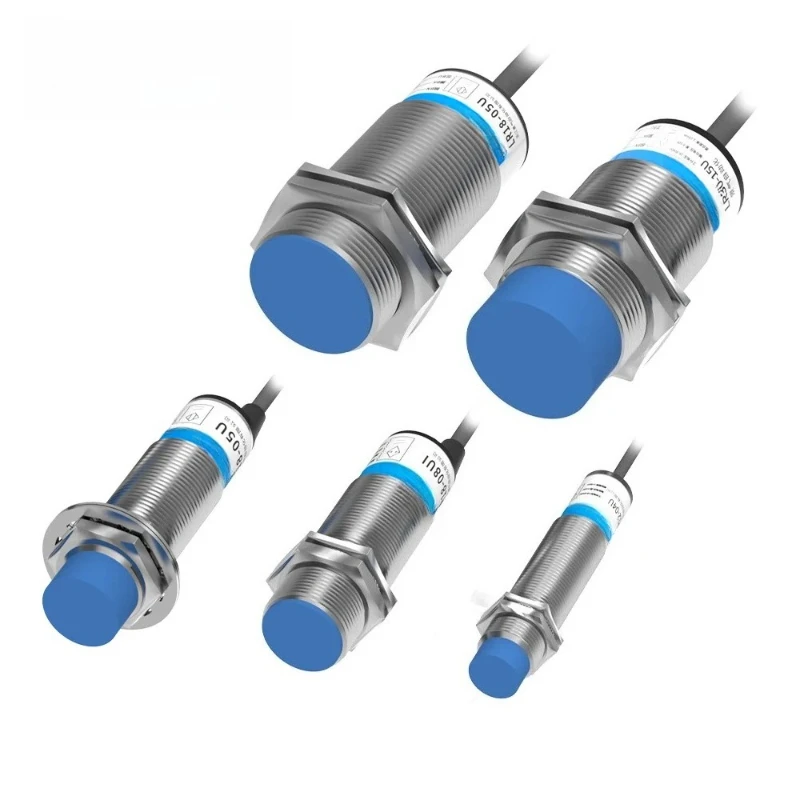 GTRIC Analog Linear Displacement Proximity Sensor M12 M18 M30 0-10V Voltage or 4-20mA Current Output Inductive Switch