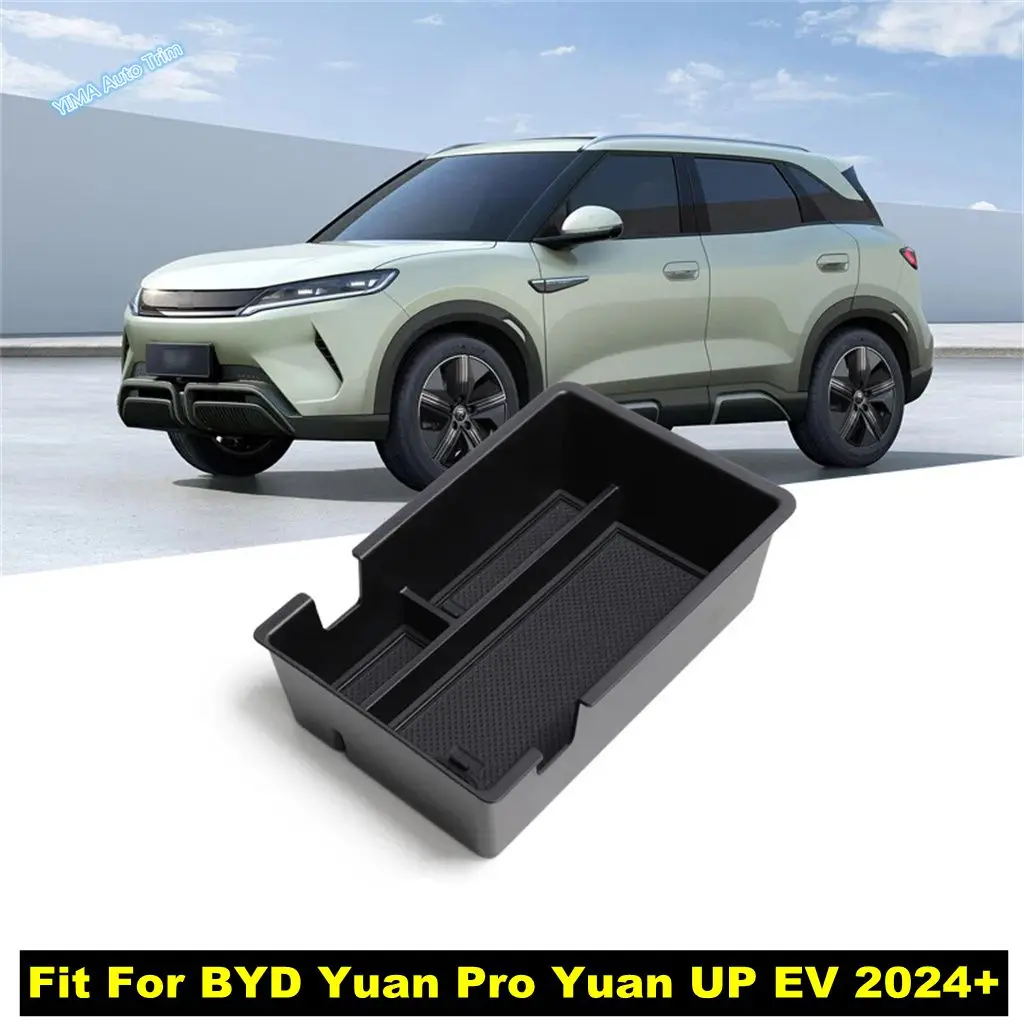 

Стайлинг автомобиля для BYD Yuan Pro Yuan UP EV 2024 2025, подлокотник с центральным управлением, ящик для хранения, контейнер, модификация, аксессуары