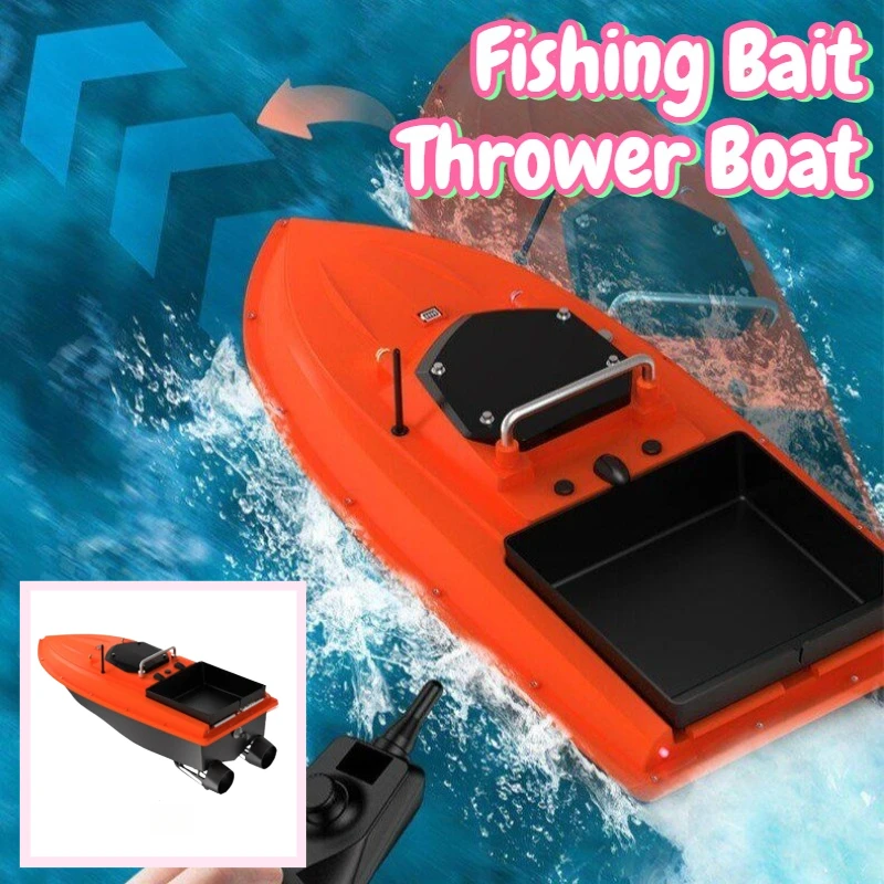 Multifunctional Fishing Bait Thrower Boat Remote Control Return High Power Portable Bait Thrower Boats Outdoors Tackle Supplies
