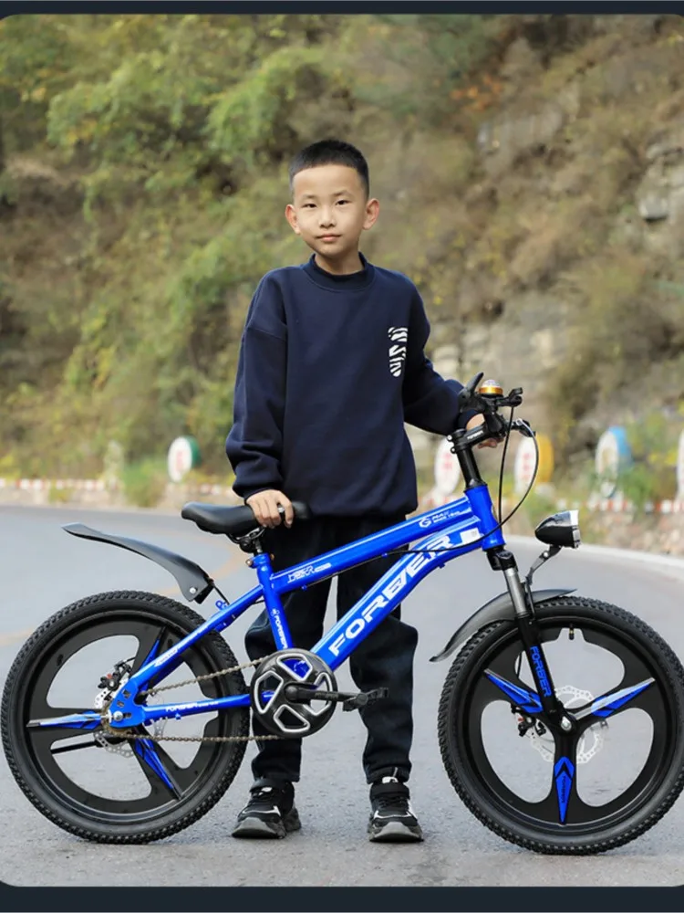 AliExpress NONE New Children's Bicycle 7-10-13 Years Old Boys Primary School Students Middle And Large Children's Disc Brake Mountain Bikes 2024