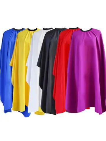 140*120cm Hair Cutting Gown Barber Salon Gown Cape Hairdresser Hair Cutting Waterproof Cloth Tools Hairdressing Dress Cape Apron