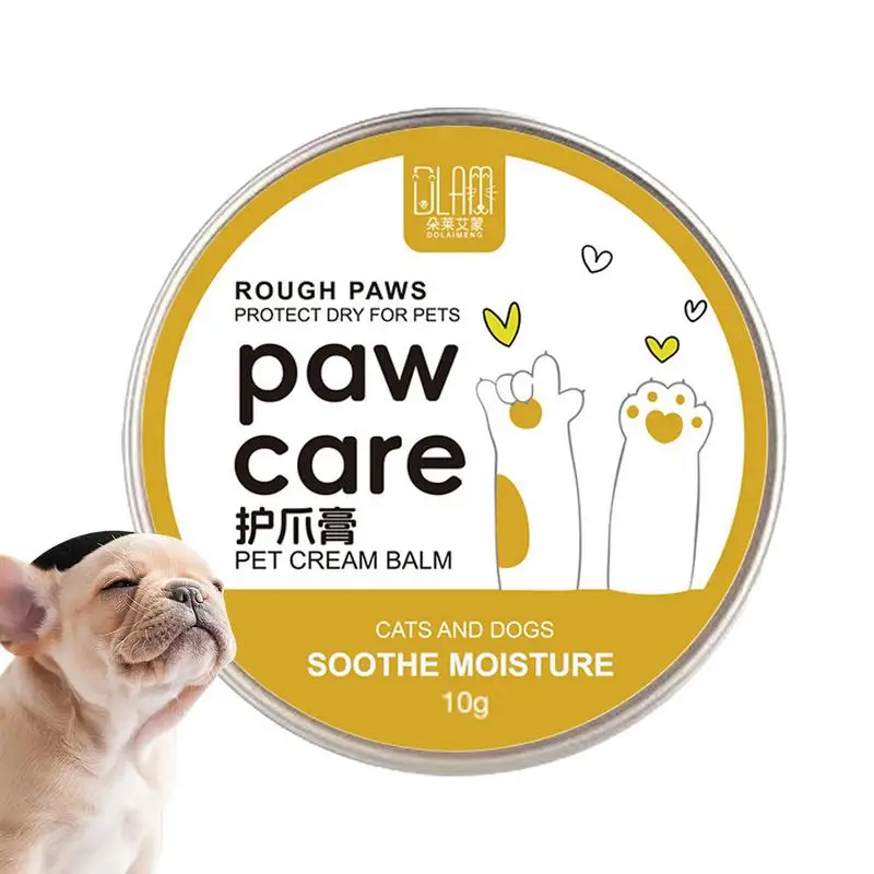 Paw Pad Balm Paw Moisturizer For Cracked Paws Licksafe Dog Paw Wax For Dry Paws & Nose Dogs Paw Protectors Cream Butter For Cat