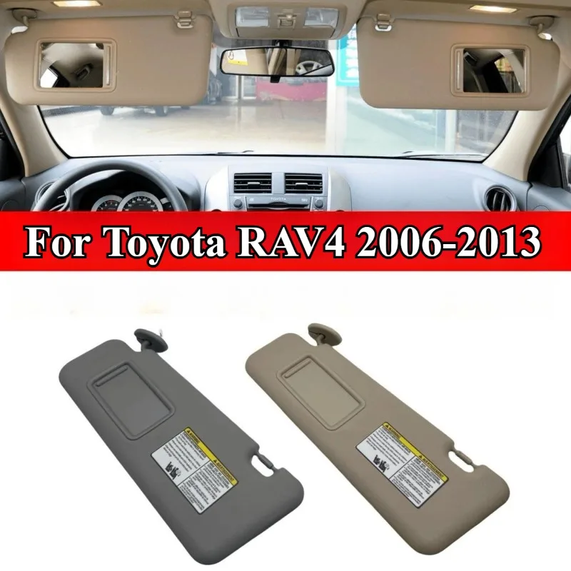 

Car Sun Visor For Toyota RAV4 2006 2007 2008 2009 2010 2011 2012 2013 Beige Grey Left Right Side Driver Side Passenger Side