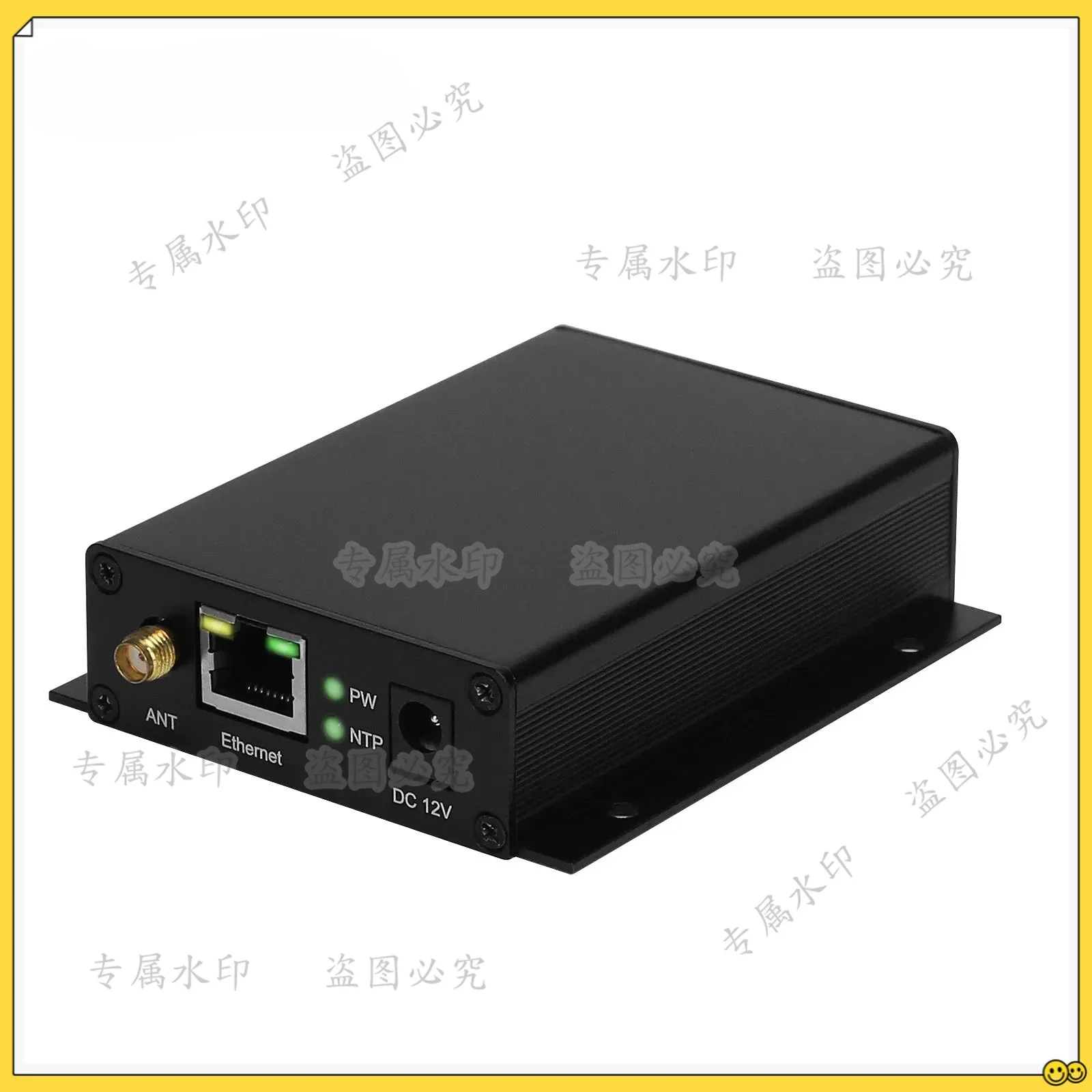 HAMGEEK FC-NTP-MINI Network Time Server 1 NTP Server Integrated GNSS Receiver with 1 Ethernet Port for GPS Beidou GLONASS QZSS