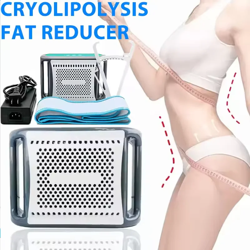 Portable Mini Cryotherapy Anti-Cellulite Fat Lose Freezing Device Cold Compress Belly Fat Remover Body Slimming Cool Machine