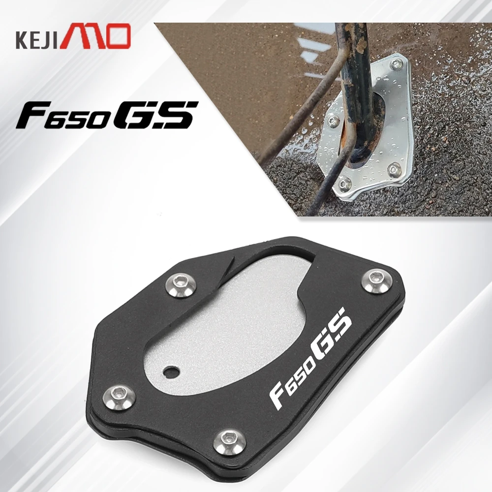 

For BMW F 650 GS F650GS F650 GS Dakar 2000-2007 2006 2005 2004 2003 Motorcycle Kickstand Side Stand Enlarger Extension Plate Pad
