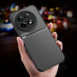For Oneplus 13 Shockproof Case Magnetic Car Holder Leather Silicone Case Oneplus 11/Oneplus 11R/Oneplus 10T Coques Oneplus 12
