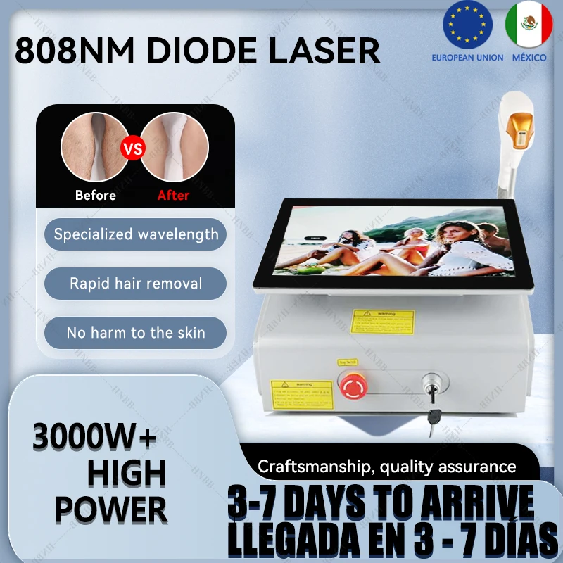 Pijnloos Ijs Platina 808nm Diode Laser Ontharing Machine Thuisgebruik Of Salon Haarverwijderaar 755 808 1064nm Permanente Epilator