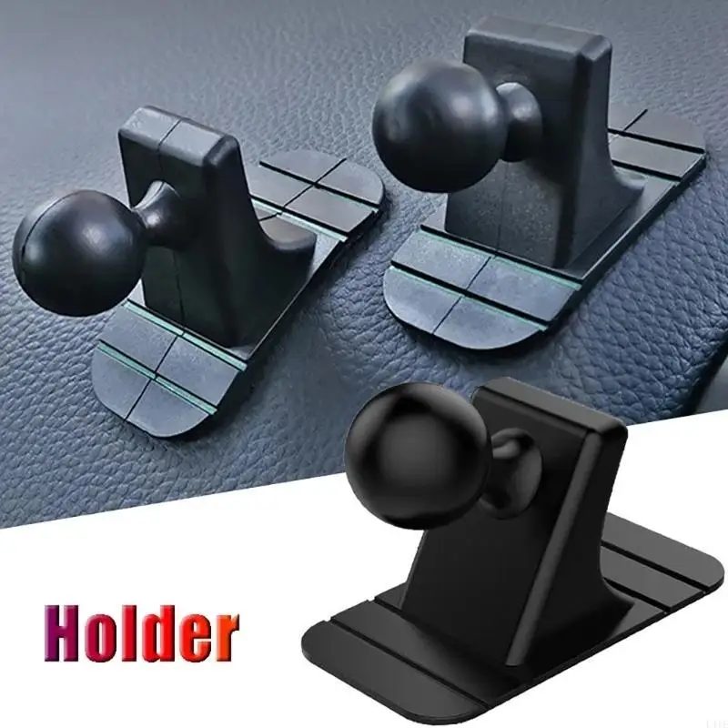 L41E Portable Car Phone Holder 17mm Ball Head Base Auto Air-Vents Stand Dashboard